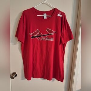 Cardinals Red Schsevdienst Tee